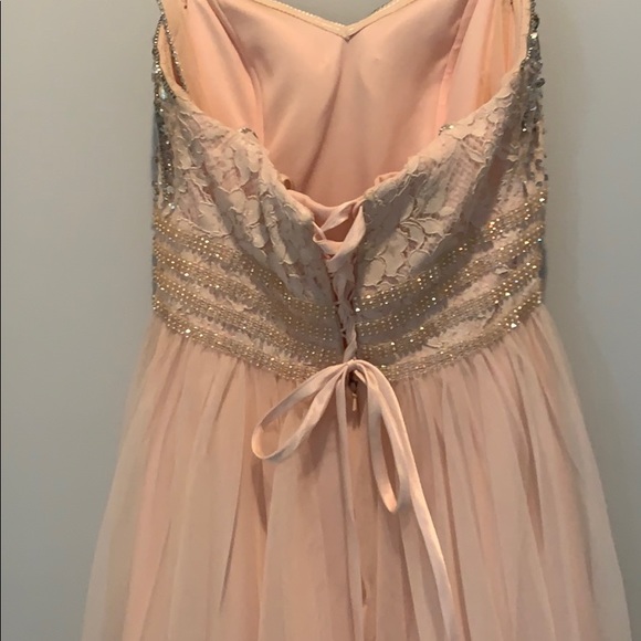 Blush Pink Prom Dress - Picture 5 of 7